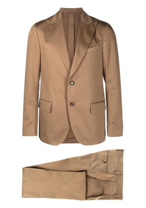Lardini single-breasted two-piece suit - Brown