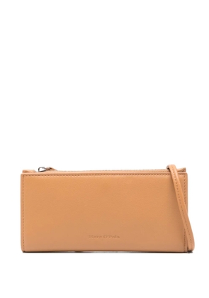 Marc O'Polo Joria lambskin crossbody bag - Brown