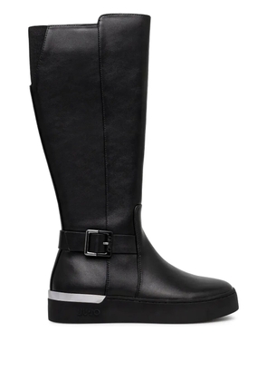LIU JO 40mm flatform boots - Black