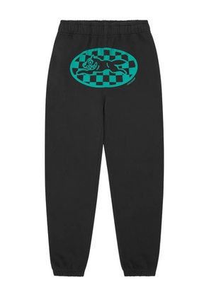 ICECREAM check-pattern track pants - Black