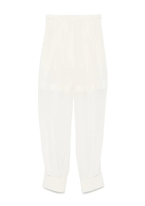 Philosophy Di Lorenzo Serafini voile tapered trousers - Neutrals