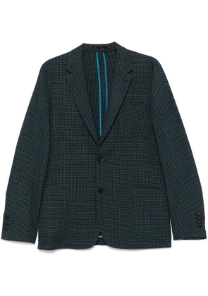 Paul Smith checkered blazer - Blue