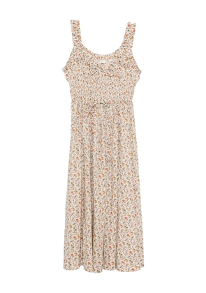 DÔEN Emmaretta midi dress - Neutrals