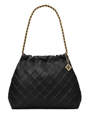 Tory Burch Fleming Soft drawstring tote bag - Black