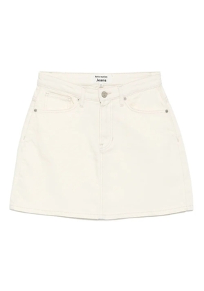 Reformation Lydia mini skirt - White