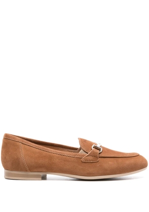 NeroGiardini Nilo suede loafers - Brown