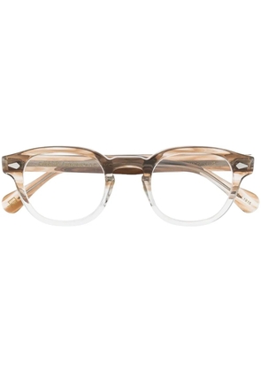 Moscot Lemtosh pantos-frame glasses - Brown