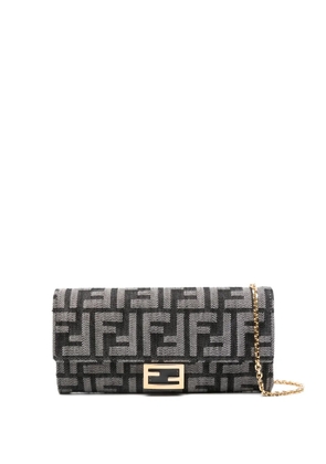 FENDI Baguette Continental cross body bag - Blue