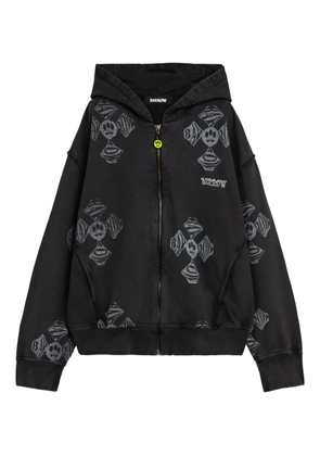BARROW graphic hoodie - Black