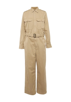 Polo Ralph Lauren Vintage belted-waist jumpsuit - Neutrals