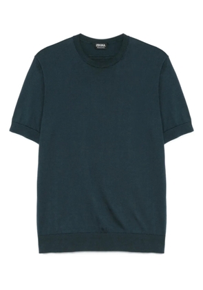 Zegna cotton T-shirt - Blue