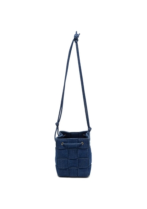 Bottega Veneta Pre-Owned mini Cassette bucket bag - Blue