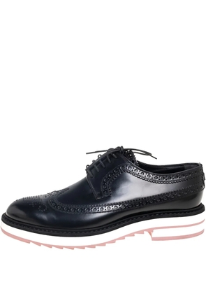 Louis Vuitton Pre-Owned leather platform shoes - Black