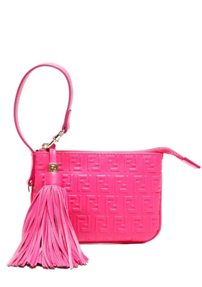 Fendi Pre-Owned 2010-2020 Zucca clutch bag - Pink