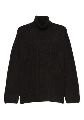 P.A.R.O.S.H. high-neck ribbed sweater - Black