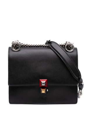 Fendi Pre-Owned 2010-2025 Small Leather Kan I crossbody bag - Black