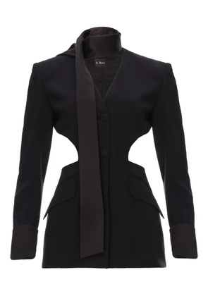 IL VOLO Onyx cut-out blazer - Black