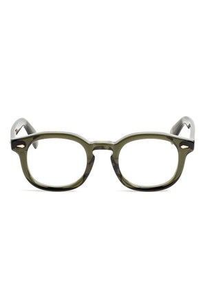 Moscot Mekler round-frame glasses - Green