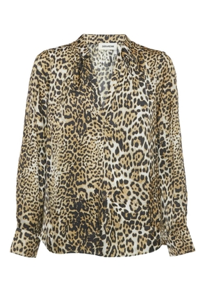 Zadig&Voltaire Tink leopard-print blouse - Brown