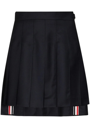 Thom Browne School Uniform pleated skirt - Blue