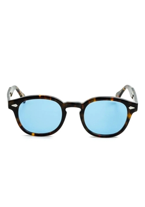 Moscot Lemtosh tortoiseshell round-frame sunglasses - Black
