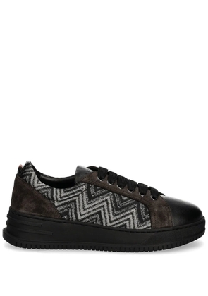 Missoni suede sneakers - Black