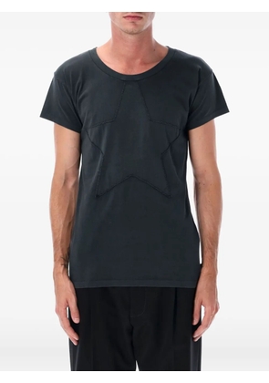 MM6 Maison Margiela star-appliqué crew-neck T-shirt - Black