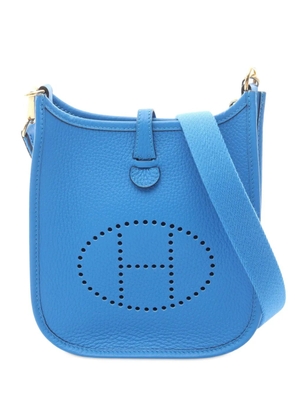 Hermès Pre-Owned 2024 Clemence Evelyne Amazone TPM crossbody bag - Blue