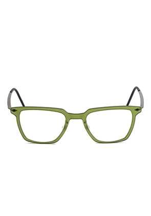 Lindberg rectangle-frame glasses - Green