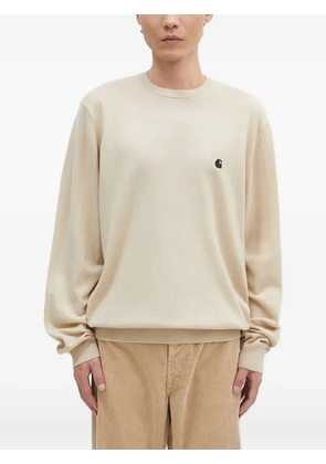 Carhartt WIP Madison logo crew-neck sweater - Neutrals
