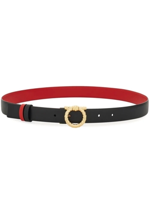 Ferragamo Gancini reversible belt - Red