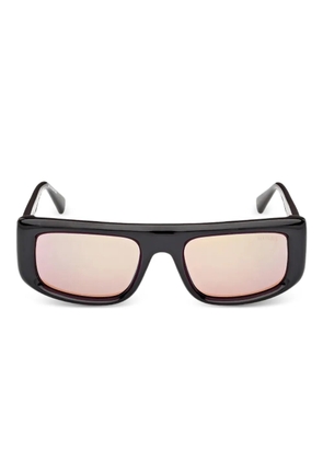 GUESS EYEWEAR rectangular-frame sunglasses - Black