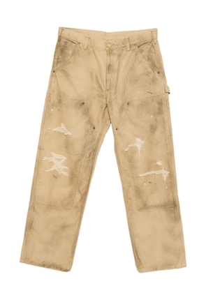 KAMIYA Boro Painter jeans - Neutrals
