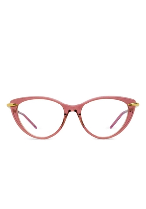 Pomellato Eyewear cat-eye-shape glasses - Pink