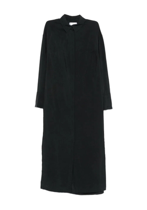Christian Wijnants Diola long-sleeve maxi dress - Blue
