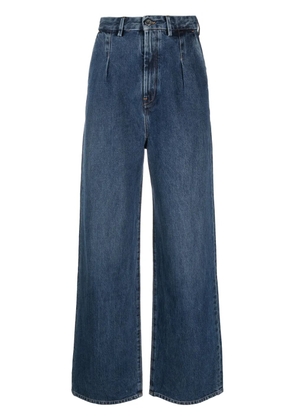 LouLou de Saison Attu high-rise wide-cut jeans - Blue