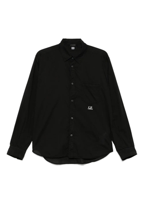 C.P. Company logo-print shirt - Black