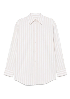 Saint Laurent striped shirt - Neutrals