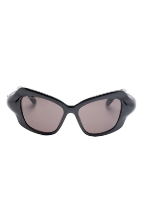Balenciaga Eyewear Palazzo butterfly-frame sunglasses - Black