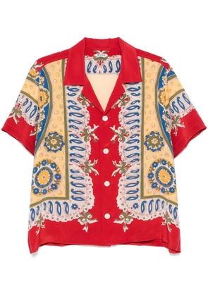BODE Bricoloage shirt - Red