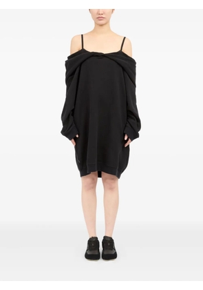 MM6 Maison Margiela sleeveless twisted mini dress - Black