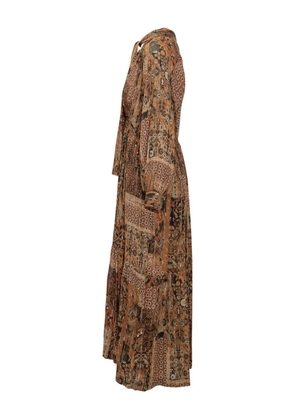 Ba&Sh tiered pier Dress - Brown