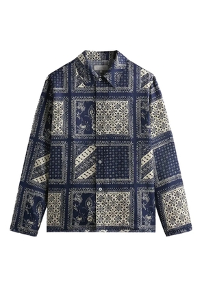KITH bandana-print shirt - Blue