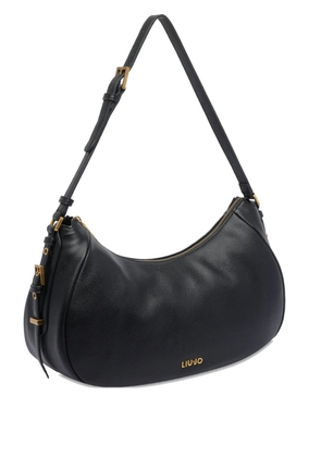 LIU JO logo-lettering shoulder bag - Black