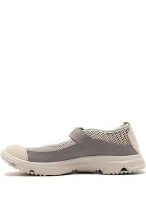 Salomon buckle-strap mesh trainers - Grey