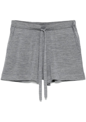 P.A.R.O.S.H. fine-knit shorts - Grey