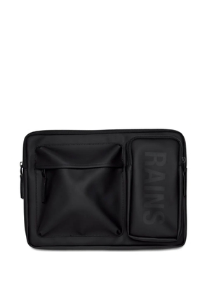 Rains La Texel 16'zipped laptop case - Black