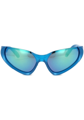 Balenciaga Eyewear Xpander cat-eye frame sunglasses - Blue