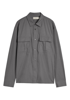 FRAME chest-pocket shirt - Grey