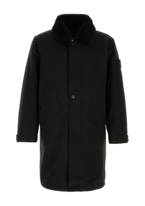 Stone Island shearling coat - Black